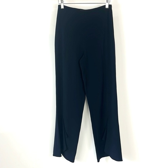 Cushnie et Ochs Julianne Midnight Tailored Skinny Ruffle-Hem Pants - Picture 2 of 11
